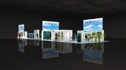 30x50 Île booth design by DisplayCraft